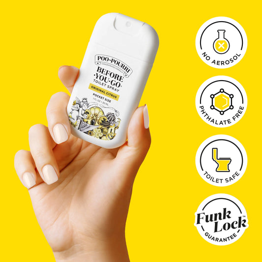 Original Citrus Pocket Sprayer - Poo~Pourri Toilet Spray